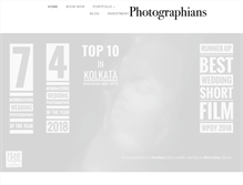 Tablet Screenshot of photographians.com